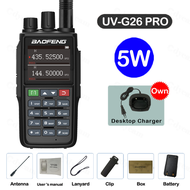 [tmft53] Baofeng UV-G26 Walkie Talkie Powerful Ham Radio UV17 G28 UV Dual Band Long Range 2 Way Port