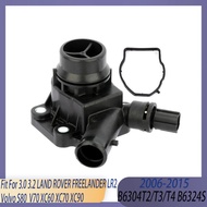 Engine Part Coolant Thermostat Housing Fit 3.0 3.2 L 06-15 B6324T B6324S For LAND ROVER FREELANDER V