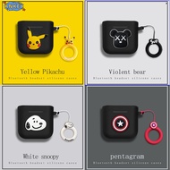 for Bowers & Wilkins Pi7 S2 / Pi5 S2 Protective silicone Cute Cartoon Covers Bluetooth Earphone Shel