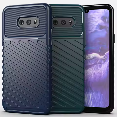 Luxury Case Cover Shockproof Silicone Phone Case For LG G8S/V50S