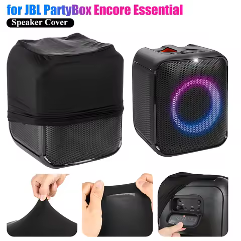For JBL Partybox Encore Essential Speaker Dust Protective Cover Lycra Highly Elastic Stretchable Sli