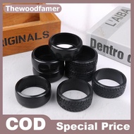 thewoodfamer 4PCS Hard Pattern Plastic Drift Tyre Tires On Road For RC Car Part 1/10 RC Drift Car  Y