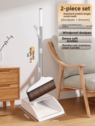 Heavy Duty Cleaning Set Broom Dustpan Set