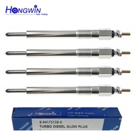 4/8/12 PCS Turbo Diesel Heater Glow Plugs For Isuzu ELF150 250 350 4JA1 4JA1T 4JB1 4JB1T 3.0 8-94175