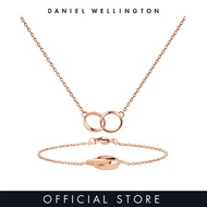 Daniel Wellington Gift Set - Elan Unity Necklace Rose gold  + Elan Unity Bracelet Rose gold 165mm - 