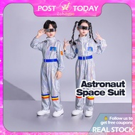 🇲🇾Ready Stock🇲🇾 Kids Future Tech Astronaut Space Suit Robot AI Performance Costume for Primary & Mid
