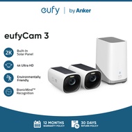 Eufy by Anker eufyCam 3, Wireless Home Security Camera System, 2 Cam Kit, CCTV Camera