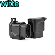 WITTE USB-C Bike Charger, Fast Charging Waterproof 4-Pin to Type-C Converter, Portable Compact LED I