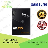 SAMSUNG 2.5" 870 EVO 2TB