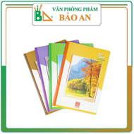 10 quyển Vở kẻ ngang Hồng Hà 72 trang 1004 Pupil bốn mùa giúp ghi chép tài liệu dễ dàng.
