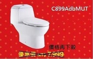HCG 和成牌 和成 C899 C899GMUT 防污抗菌 單體2段式省水馬桶 不含馬桶蓋 送安裝 免安裝再折價