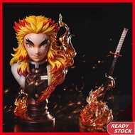 Anime Demon Slayer Action Figure GK Rengoku Kyoujurou PVC Model Toys Birthday