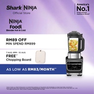 Ninja Foodi Blender & Soup Maker 10 Auto-iQ Programs 1.7L Glass Jug Hot & Cold Blender Built-In Heat