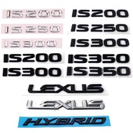 Lexus Lingzhi IS250 Rear Logo IS200 Letter Logo IS300 Rear Box Logo Car Badge Sticker ydme