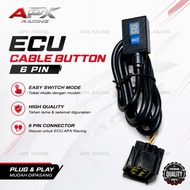 APX RACING ECU CABLE BUTTON MODE UNIVERSAL/ ECU CDI CABLE BUTTON MODE/ RED LEO NLK HI POWER TAIKOM S