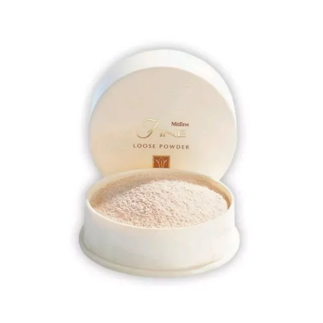 0Mistine Fine Loose Powder 20 g. มิสทีน ไฟน์ ลูส พาวเดอร์ แป้งฝุ่นทาหน้า แป้งฝุ่นผัดหน้า s.6