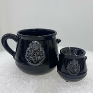 PALADONE HARRY P SET OF 2 IN 1 BLACK CERAMIC CAULDRON MUG (HLX456)