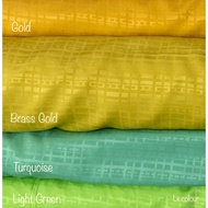 (1M) Kain Satin bercorak /Satin Bunga 44/45’/ Kain baju melayu