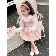 HOT DEALS [ FREE Acc ] 1-4 Years Dress jhou shin - Dres Korean Style Drees Casual Girls