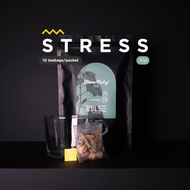 PULSE TCM Stress Relief Tea 10s | Mint herbal blend to help cope with stress