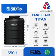 tangki toren air titan 500 liter garansi 25 tahun