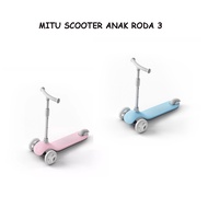 Mitu Child Scooter Otoped Kids 3-wheel Scooter