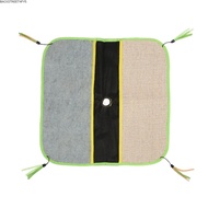 BACKSTREET4FC3 Cat Scratching Pad Rug with Strings, Multifunctional 45x45cm Cat Scratch Play Mat, In
