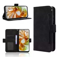Nubia Focus 2 5G Case Premium Leather Wallet Leather Flip Multi-card slot Cover For ZTE Nubia Focus2