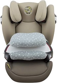 9AEE Janabebé Cover Liner for Frontal Accesory Cybex Gold Solution M-Fix and Pallas M-Fix (White Sta