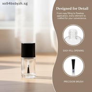 SBYZH Nail Oil Glass Bottle Empty 5ml 10ml 15ml Nail Polish Bottles With Brush Reusable for Professi