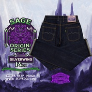 Sage Origins: Silverwing 14oz zed Deep Indigo Selvedge Denim