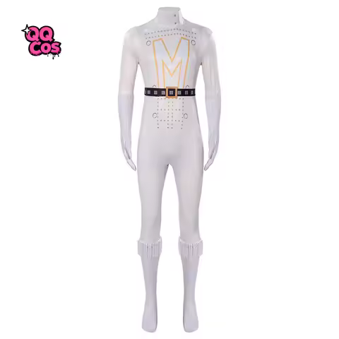 Megamind Mega Metro Man Outfit Christmas Party Gorgeous Uniform Accessories PropsComplete Set QQcos