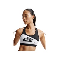 Nike Swoosh Women's Medium-Support Padded Sports Bra - White