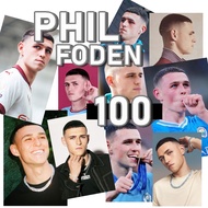 Phil Foden Photocard set 100 PC FODEN PHIL MANCHESTER CITY FOOTBALL PLAYER