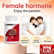 USKENA female hormone balance supplement, estrogen supplement,Ovarian nutrition, regulate menopausal
