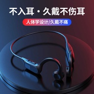 2025 Air Conduction X7 Wireless Hanging Ear Bluetooth Headset Sports Digital Display Card Bluetooth 