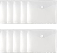 Pack of 10 A5 Document Wallets, A5 Folder, 23 x 18 cm, Envelope Folders for Filing, Waterproof 7-Com