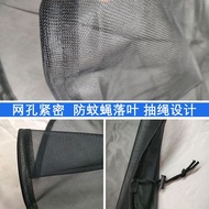 Outdoor Garden Rain Bucket Mesh Cover Bucket Insect-Proof Mesh Cover Water Tank Mesh Protective Cove