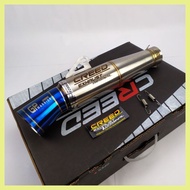 ☈ ☺ ― (100% Original Creed Exhaust) Universal 51mm Motorcycle Exhaust Pipe Canister / Creed Exhaust