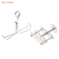 [Big orange] Lab Hoffman Tubing Clip Clamp Water Stopper Spiral Hose Clip For Rubber Hose Liquid Flo