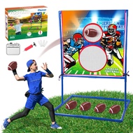 Throwing Target Game - American Football - Football Gifts for Kids 6-8 Boys 8-12 - Inspired Outdoor 