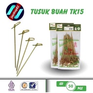 Fruit Skewer BambooSimpul contains 50 pcs Cocktail Skewer, Kaido Skewer, fruitpick Fruit Skewer Kond