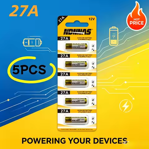 12V 27A A27 Dry Cell Battery MN27 GP27A L828 K27A for Car Remote Electric Toys Alarm System