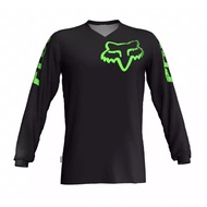HIJAU Premium Cycling Jersey | Cycling Jersey | Cycling T-Shirt | Cycling Uniform | FOX Green