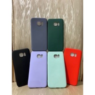 HP YKCS 0395 samsung S7edge S7 edge S8 PLUS S9 soft case back pastel thick casing plain siliconehp m