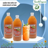FAIRCHILD'S Organic Apple Cider Vinegar American Product Organic Apple Cider Vinegar ACV 473ml
