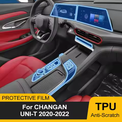 Car TPU Film for Changan UNI T UNI-T 2020 2021 2022 Interior Accessories Pre-cut PPF Transparent Pro