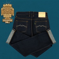 Origin Series: Gold Edition 14oz Sanforized Deep Indigo