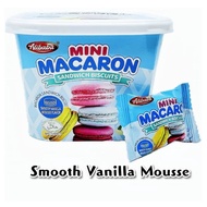 (ALI BABA) MINi MACARON  SANDWICH BISCUITS STRAWBERRY, VANILLA [HALAL]