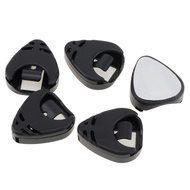 5pcs Guitar Pick Clip Holder Case Stick on Guitar for Acoustic Guitar Bass Ukulele